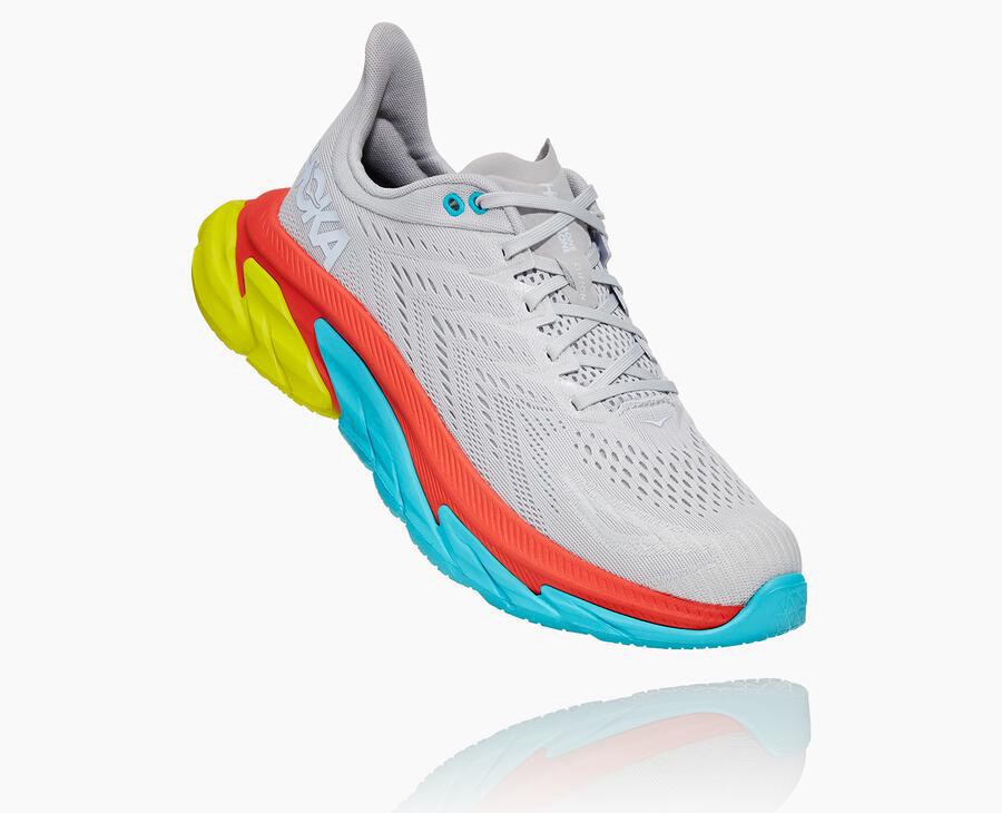 Tenis Hoka One One Hombre Grises - Clifton Edge - ZQSM03415